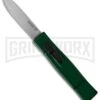 AKC Minion Concord Dark Green OTF Automatic Knife - Satin Plain -Knivesand Tools Shop akc 077 otf dark green satin cm large