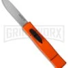 AKC Minion Concord Orange OTF Automatic Knife - Satin Plain -Knivesand Tools Shop akc minion otf orange satin cm large