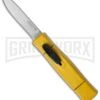 AKC Minion Concord Yellow OTF Automatic Knife - Satin Plain 2 AKC Minion Concord Yellow OTF Automatic Knife - Satin Plain -Knivesand Tools Shop akc minion satin flat yellow BHQ 36365 dl large