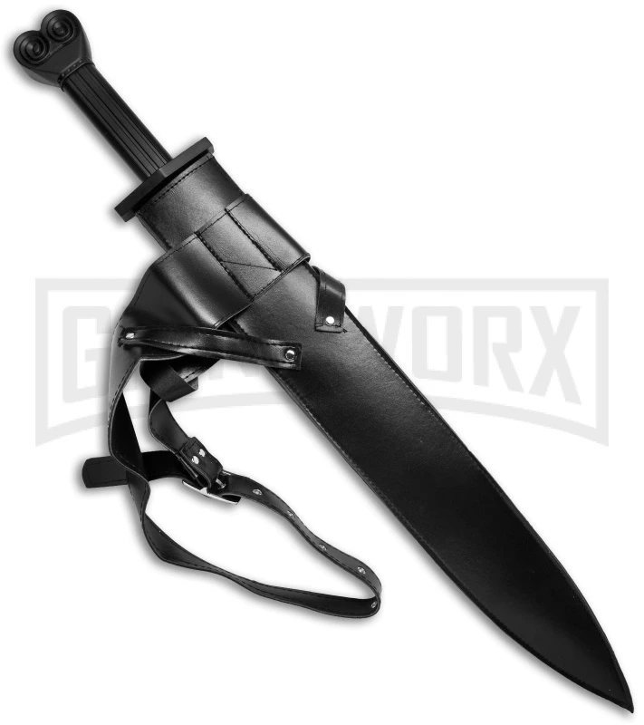 Boker Magnum Aegaen Sea Fixed Blade Sword - Black Plain Boker Magnum Aegaen Sea Fixed Blade Sword - Black Plain -Knivesand Tools Shop blade play sword 05zs9537 sheath cm large
