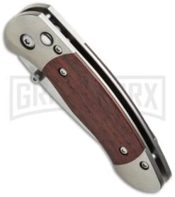 Boker Plus Gordito Cocobolo Folding Knife - Satin Plain -Knivesand Tools Shop boker 01bo132 bottom cm large