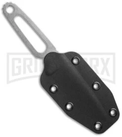 Boker Para-1 Stainless Steel Fixed Blade Neck Knife - Stonewash Plain -Knivesand Tools Shop boker 120651 sheath cm large