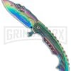 Boker Magnum Rainbow Mermaid Folding Knife - Spectrum Plain -Knivesand Tools Shop boker magnum 01lg318 cm large