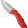 Boker Magnum Lil Red Fixed Blade Knife - Satin Plain -Knivesand Tools Shop boker magnum 02sc214 large