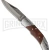 Boker Magnum Duke Folding Knife - Damascus Plain -Knivesand Tools Shop boker magnum duke 01mb946dam large