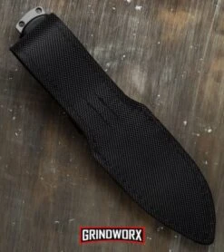 Boker Plus 02BO004 Outdoorsman Fixed Blade Knife - Gray Plain -Knivesand Tools Shop boker plus 02bo004 cm sheath back large