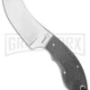 Boker VoxKnives Rhino Fixed Blade Knife - Satin Plain -Knivesand Tools Shop boker voxknives rhino 02bo271 large