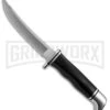 Buck Knives Buck Personal 118 Fixed Blade Knife - Satin Plain -Knivesand Tools Shop buck 0118bks b personal fixed large