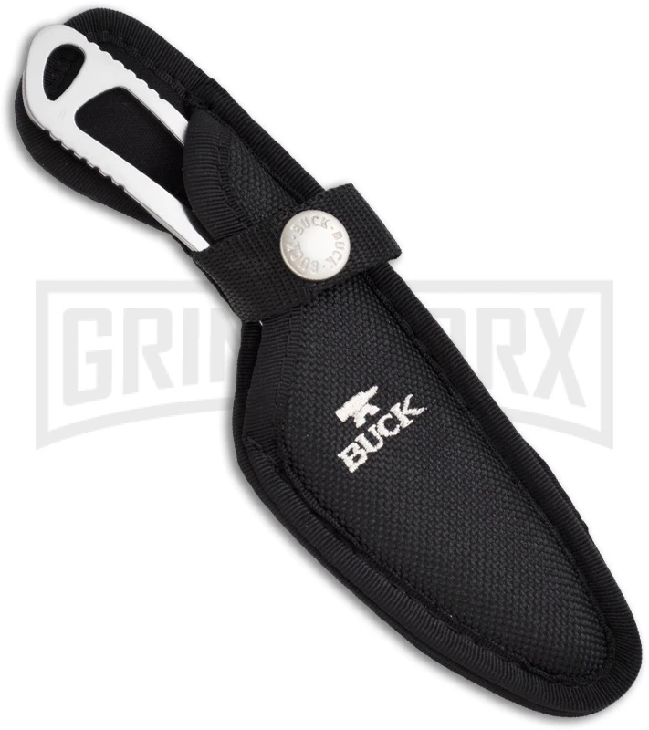 Buck PakLite Caper Fixed Blade Knife - Black Plain Buck Knives Buck PakLite Caper Fixed Blade Knife - Black Plain -Knivesand Tools Shop buck paklite caper 0135sss b cat 3304 sheath large