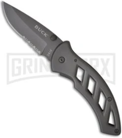 Buck Knives Buck Parallex 318 Folding Knife - Gray Serr