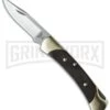 Buck Knives The 55 American Ebony Pocket Knife - Satin Plain -Knivesand Tools Shop buck the 55 0055brs b cm jr large