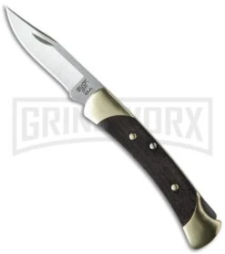 Buck Knives The 55 American Ebony Pocket Knife - Satin Plain