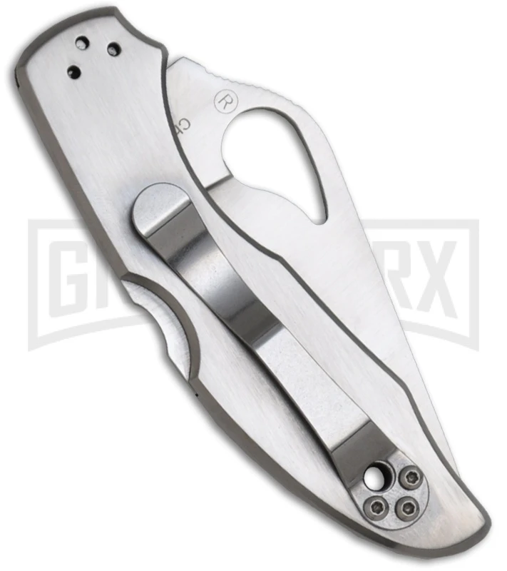Byrd Meadowlark 2 Stainless Steel Folding Knife - Satin Plain Byrd Meadowlark 2 Stainless Steel Folding Knife - Satin Plain -Knivesand Tools Shop byrd meadowlark 2 by04ps2 back large
