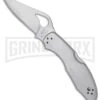 Byrd Meadowlark 2 Stainless Steel Folding Knife - Satin Plain -Knivesand Tools Shop byrd meadowlark 2 ss p by04p2 large
