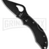 Byrd Robin 2 Black Stainless Steel Folding Knife - Black Plain -Knivesand Tools Shop byrd robin 2 black pin by10bkp2 cm large