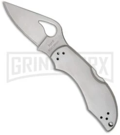 Byrd Robin 2 Stainless Steel Folding Knife - Satin Plain