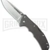 Cold Steel Code-4 Spear Point Folding Knife - Satin Plain -Knivesand Tools Shop cold steel 58tpcs cm bhq 15399 jr large
