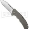 Cold Steel Code-4 Clip Point Folding Knife - Satin Full Serr -Knivesand Tools Shop cold steel code 4 58tpccs cm large