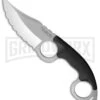 Cold Steel Double Agent II Fixed Blade Knife - Satin Serr -Knivesand Tools Shop cold steel double agent II large
