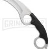 Cold Steel Double Agent I Fixed Blade Knife - Satin Serr -Knivesand Tools Shop cold steel double agent ii serrated edge large
