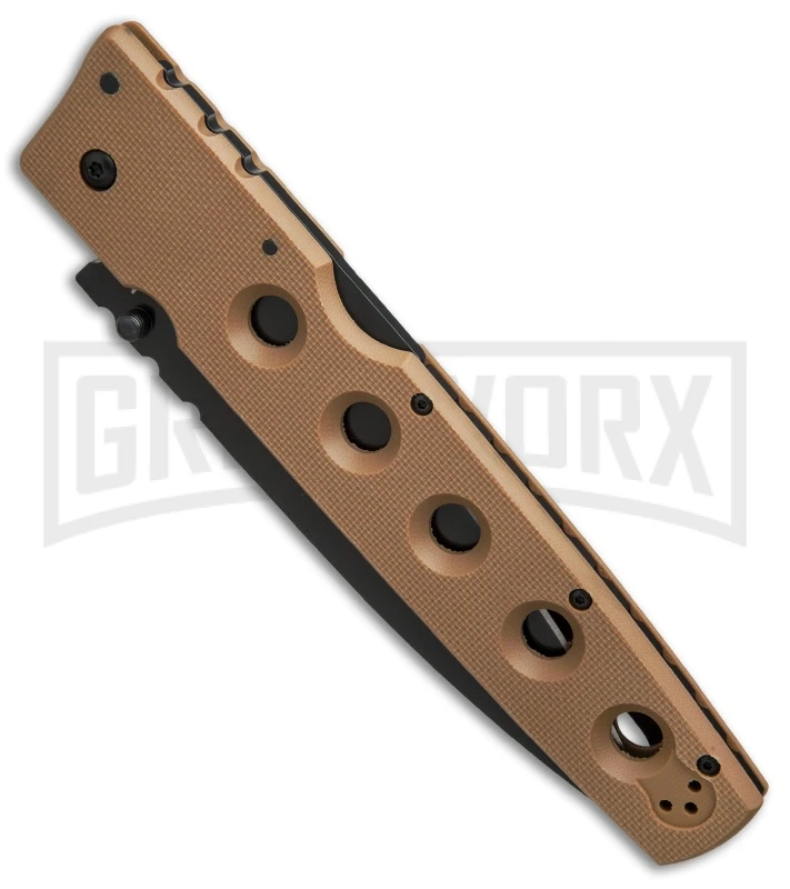 Cold Steel Hold Out I Coyote Tan Folding Knife - Black Plain Cold Steel Hold Out I Coyote Tan Folding Knife - Black Plain -Knivesand Tools Shop cold steel hold out 1 tri lock coyote tan G10 11HXVB BHQ 43908 er spine large
