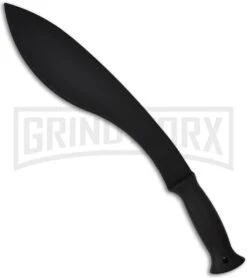 Cold Steel 13" Kukri Machete Knife - Black Plain