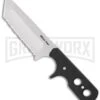 Cold Steel Mini Tac Tanto Neck Knife - Bead Blast Serr -Knivesand Tools Shop cold steel mini tac tanto 49htfs large
