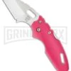 Cold Steel Mini Tuff Lite Pink Folding Knife - Satin Plain -Knivesand Tools Shop cold steel mini tuff lite satin pink 20mtp large