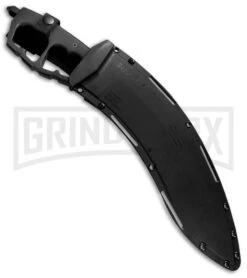 Cold Steel Chaos Kukri Trench Knife (12.5" Black) 80NTK -Knivesand Tools Shop cold steel0 80ntk kukri sheath jm large