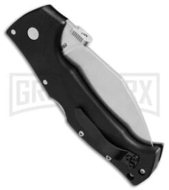Cold Steel Rajah III Folding Knife - Bead Blast Serr -Knivesand Tools Shop coldsteel rajah 3 62kgcms side jm large