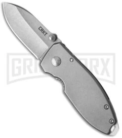 CRKT Squid Folding Knife - Stonewash Plain