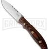 CRKT Hunt'n Fisch Fixed Blade Knife - Satin Plain -Knivesand Tools Shop crkt 2861 l fischer huntn fisch jm large