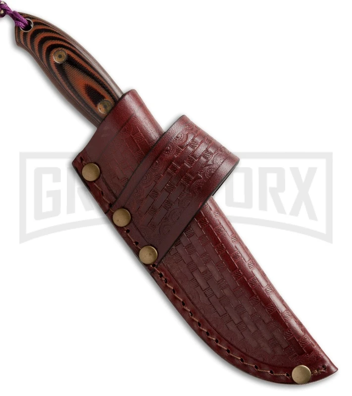 CRKT Hunt'n Fisch Fixed Blade Knife - Satin Plain CRKT Hunt'n Fisch Fixed Blade Knife - Satin Plain -Knivesand Tools Shop crkt 2861 l fischer huntn fisch sheath jm large