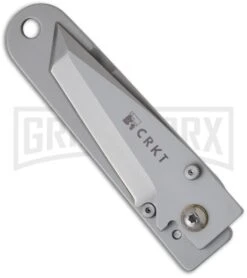 CRKT Ed Halligan KISS Tanto Folding Knife - Bead Blast Serr -Knivesand Tools Shop crkt 5500 kiss closed large