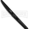 CRKT Sweet K.I.S.S. Fixed Blade Knife - Black Plain -Knivesand Tools Shop crkt fixed sweet kiss black 2356 large