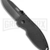 CRKT Squid Folding Knife - Black Stonewash Plain -Knivesand Tools Shop crkt squid black 2490ks jm large