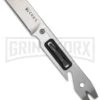 CRKT SpareTool Fixed Blade Knife - Satin Plain -Knivesand Tools Shop crkt tabor sparetool 2395 large