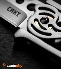 CRKT Snap Lock 5102N Folding Knife - Bead Blast Plain -Knivesand Tools Shop crkt van hoy snap lock BHQ 51824 dl 2 large