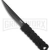 CRKT Yukanto Fixed Blade Knife - Black Plain -Knivesand Tools Shop crkt williams yukanto 2930 fixed jm large