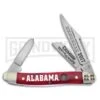 Frost Cutlery Alabama Champs Stockman Red Smooth Bone Pocket Knife -Knivesand Tools Shop frost cutlery alabama champs stockman red smooth bone BP 29771 jr large