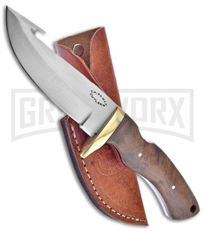 Frost Cutlery Chipaway Humpback Skinner Walnut Fixed Blade Knife - Satin Plain Frost Cutlery Chipaway Humpback Skinner Walnut Fixed Blade Knife - Satin Plain -Knivesand Tools Shop frost cutlery chipaway humpback skinner walnut satin BHQ 89224 jr large