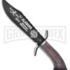 Frost Cutlery Hen & Rooster Alabama Bowie Stag Fixed Blade Knife - Black Plain 2 Frost Cutlery Hen & Rooster Alabama Bowie Stag Fixed Blade Knife - Black Plain -Knivesand Tools Shop frost cutlery hen and rooster alabama bowie stag black BP 28148 jr large