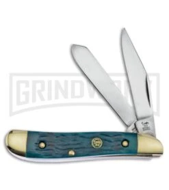 Frost Cutlery Hen & Rooster Peanut Green Pick Bone Pocket Knife