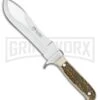 Frost Cutlery Hen & Rooster Prowler Stag Fixed Blade Knife - Mirror Plain -Knivesand Tools Shop frost cutlery hen and rooster prowler stag mirror BP 28153 jr large