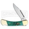 Frost Cutlery Hen & Rooster Spur Green Jigged Bone Lockback Knife -Knivesand Tools Shop frost cutlery hen and rooster spur lb green jigged bone BP 25989 jr large