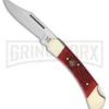 Frost Cutlery Hen & Rooster Spur Red Bone Lockback Knife -Knivesand Tools Shop frost cutlery hen and rooster spur lb red bone BP 25986 jr large