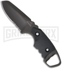 Gerber Epic Fixed Blade Knife - Gray Serr