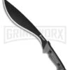 Gerber Gator Kukri Machete - Black Plain -Knivesand Tools Shop gerber fixed gator kukri machete black 31 002074 large