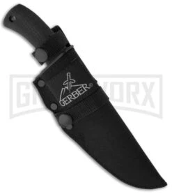 Gerber Gator Fixed Blade Knife - Bead Blast Plain -Knivesand Tools Shop gerber gator fine edge 06904 sheath large