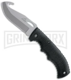 Gerber Gator II Drop Point Gut Hook Folding Knife - Bead Blast